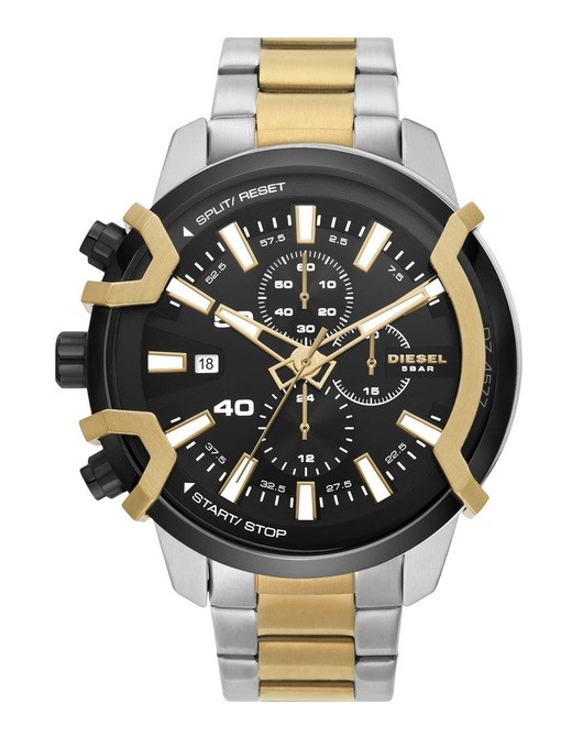 Diesel Griffed Two Tone Watch DZ4577