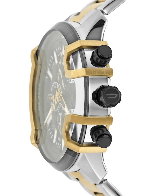 Diesel Griffed Two Tone Watch DZ4577