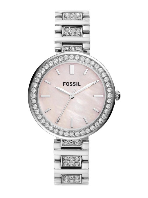 Fossil Karli Silver Watch BQ3182