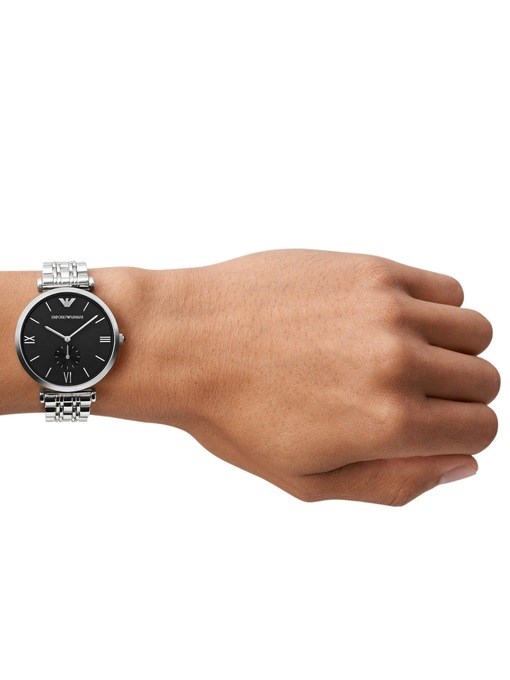 Emporio Armani Silver Watch AR1676