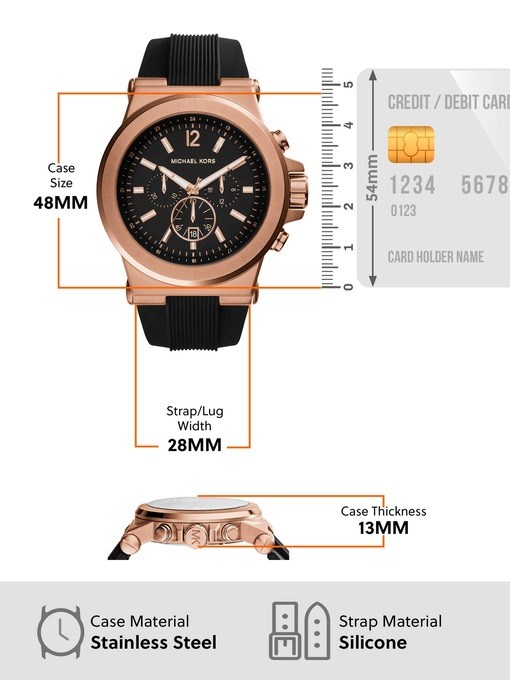 Michael Kors Dylan Black Watch MK8184