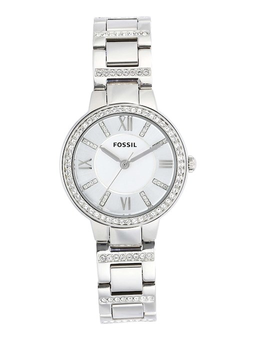 Fossil Virginia Silver Watch ES3282
