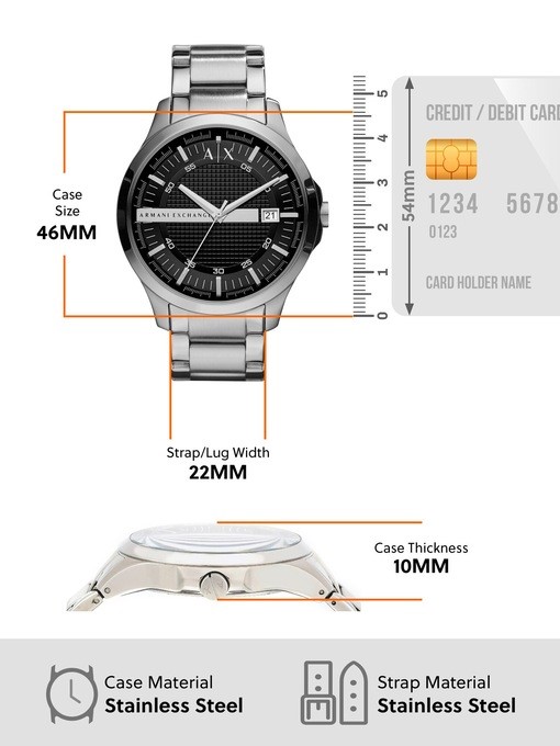 Armani Exchange Silver Watch AX2103