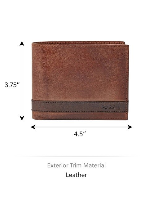 Fossil Quinn Brown Wallet ML3653200