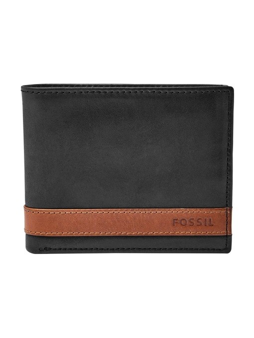 Fossil Quinn Black Wallet ML3644001