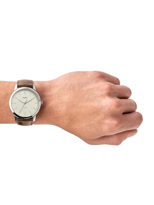 Fossil The Minimalist 3H Brown Watch FS5439