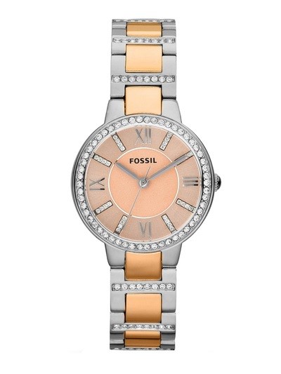 Fossil Virginia Two Tone Watch ES3405