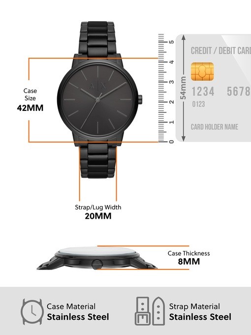 Armani Exchange Black Watch AX2701