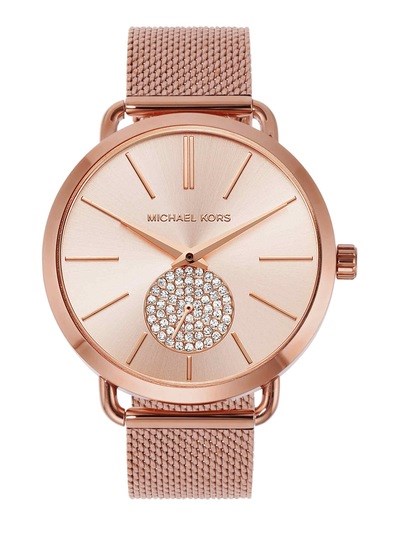 Michael Kors Portia Rose Gold Watch MK3845