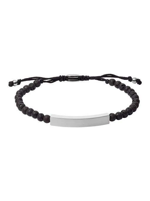 Fossil Vintage Casual Black Bracelet JF03247040 Fossil Vintage Casual Black Bracelet JF03247040