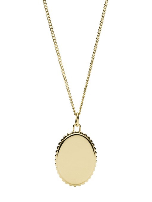 Fossil Vintage Iconic Gold Necklace JF03888710