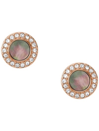 Fossil Misty Autumn Rose Gold Earring JF02949791