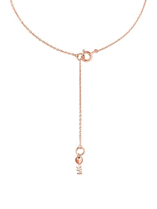 Michael Kors Custom Kors Rose Gold Necklace MKC1108AN791