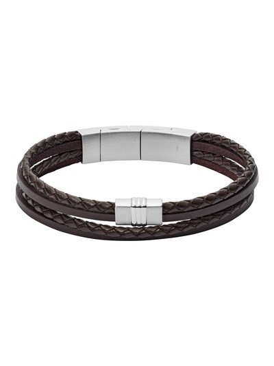 Fossil Casual Texture Black Bracelet JF02934040