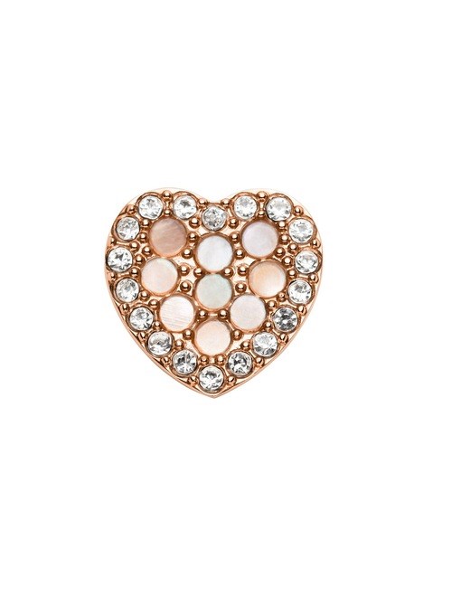 Fossil Vintage Glitz Rose Gold Earring JF03162791