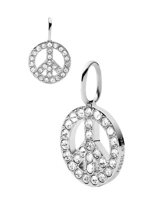 Fossil Silver Charm JF03503040