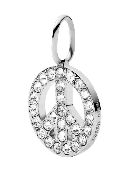 Fossil Silver Charm JF03503040
