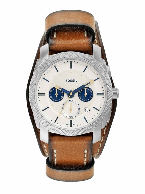 Fossil Machine Silver Watch ME3252