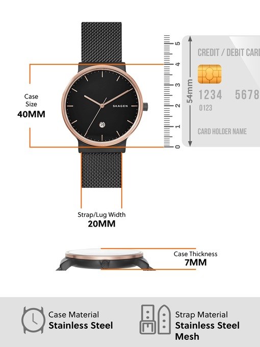 Skagen Ancher Black Watch SKW6296