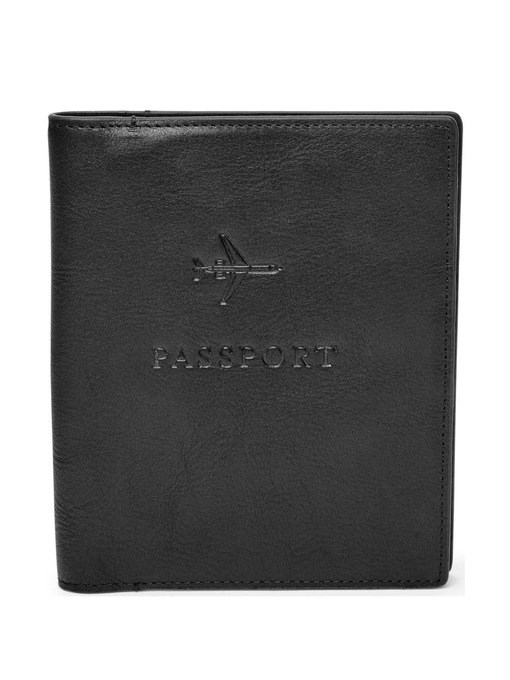 Fossil Travel Black Wallet MLG0358001