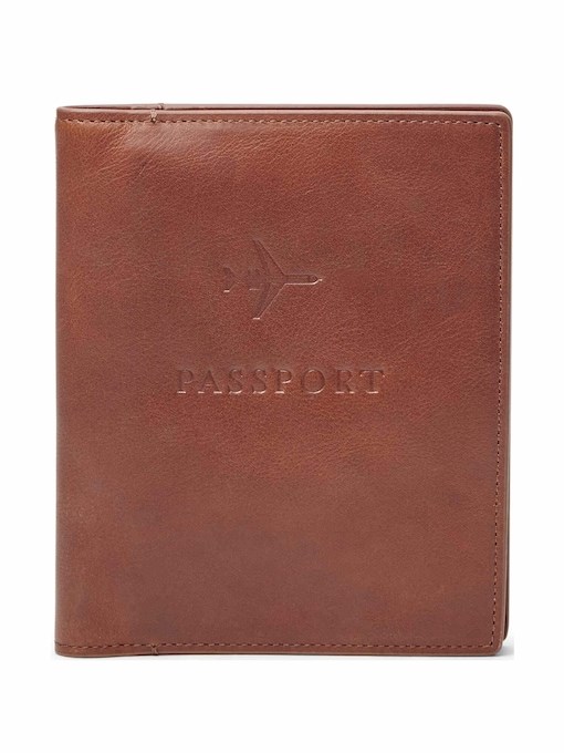 Fossil Travel Brown Wallet MLG0358222