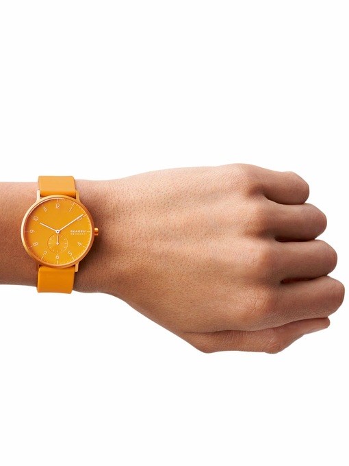 Skagen Aaren Kulor Yellow Watch SKW6510