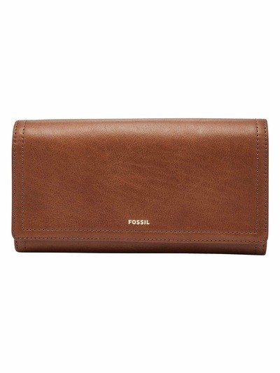 Fossil Logan Brown Clutch SL7833200