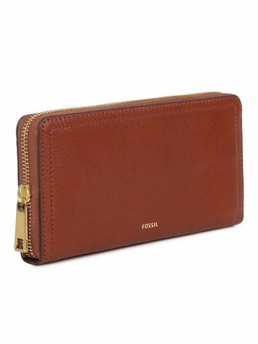 Fossil Logan Brown Clutch SL7831200