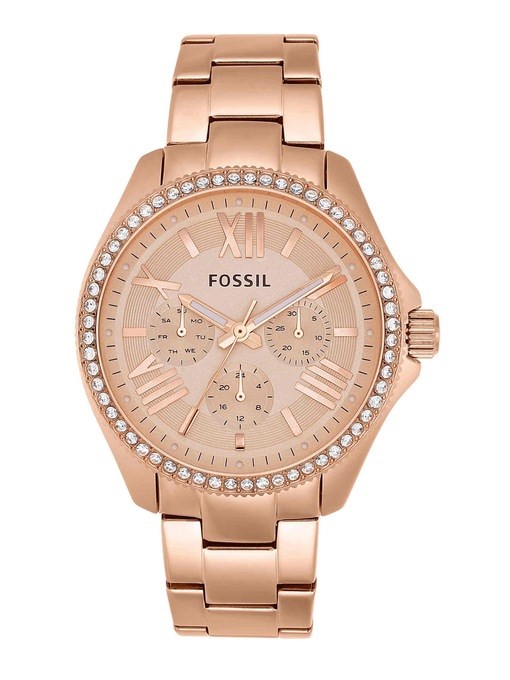 Fossil Cecile Rose Gold Watch AM4483
