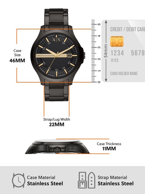 Armani Exchange Black Watch AX2413