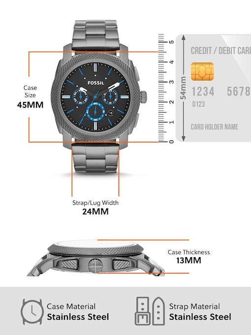 Fossil Machine Grey Watch FS4931