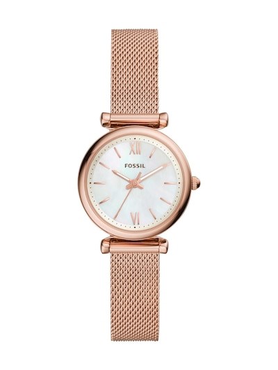 Fossil Carlie Rose Gold Watch ES4433