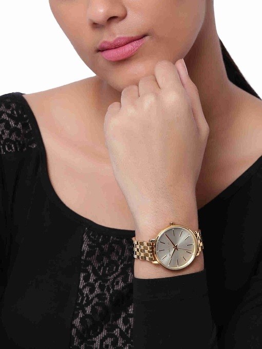 Michael Kors Pyper Gold Watch MK3898