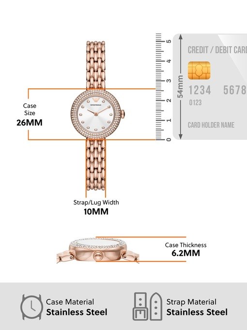Emporio Armani Rose Gold Watch AR11415