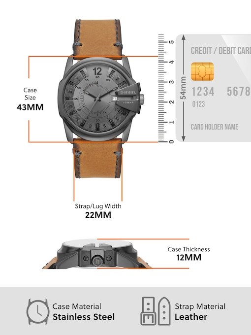 Diesel Master Chief Brown Watch DZ1964