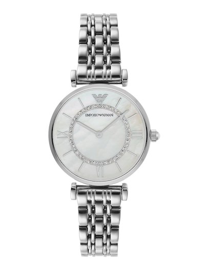 Emporio Armani Silver Watch AR1908