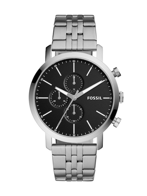 Fossil Luther Silver Watch BQ2328