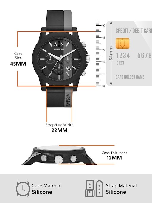 Armani Exchange Two Tone Watch AX1331