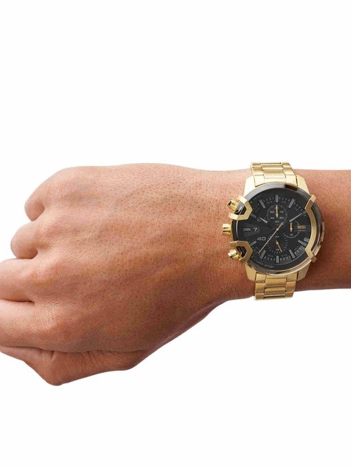 Diesel Griffed Gold Watch DZ4522
