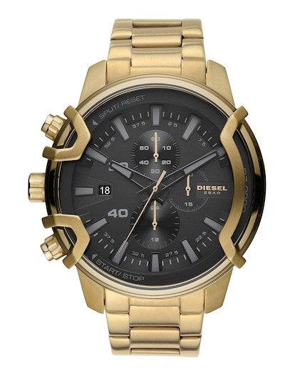 Diesel Griffed Gold Watch DZ4522