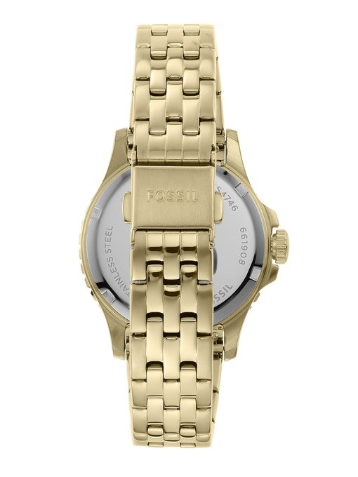Fossil Fb-01 Gold Watch ES4746