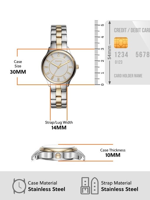 Fossil Modern Sophisticate Two Tone Watch BQ1574