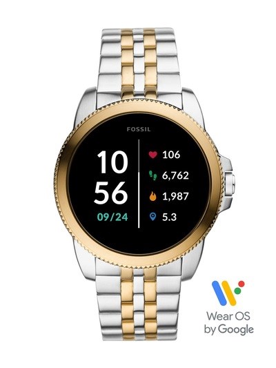 Fossil Gen 5E Two Tone Smartwatch FTW4051