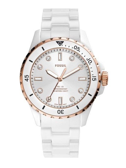 Fossil FB-01 White Watch CE1107