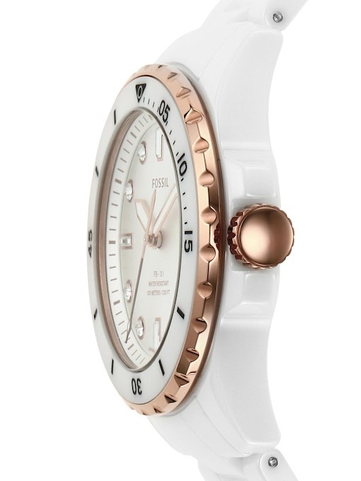 Fossil FB-01 White Watch CE1107