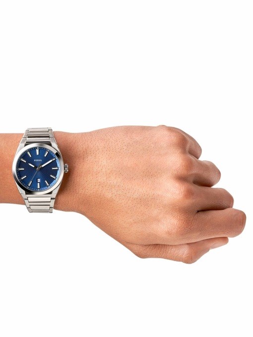 Fossil Everett Silver Watch FS5822
