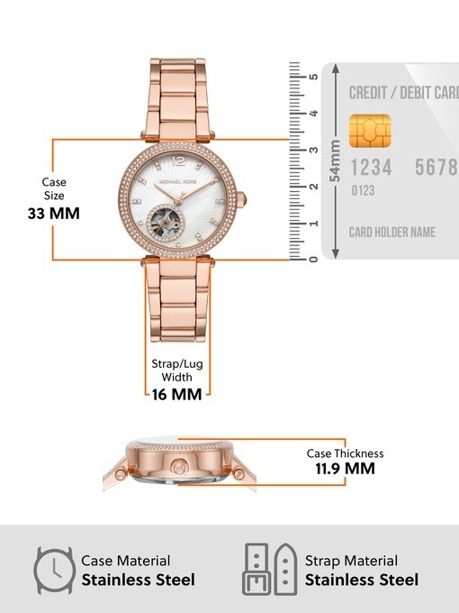 Michael Kors Parker Rose Gold Watch MK9047