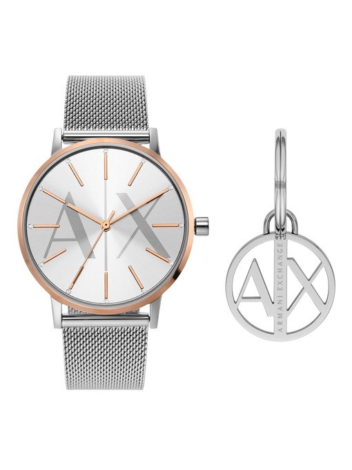 Armani Exchange Rose Gold Watch AX7167SET