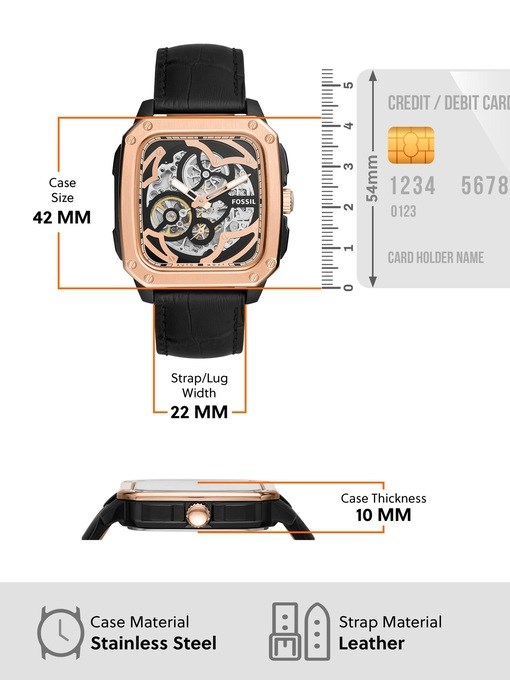 Fossil Inscription Black Watch ME3205