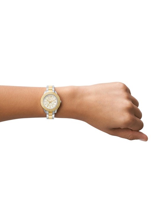 Fossil Stella Two Tone Watch ES5138
